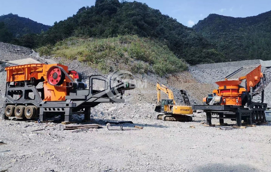 200tph mobile stone crushing plant