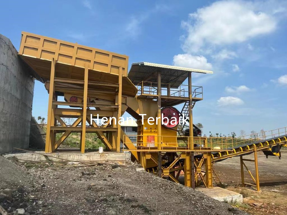 350tph pebble crushing plant