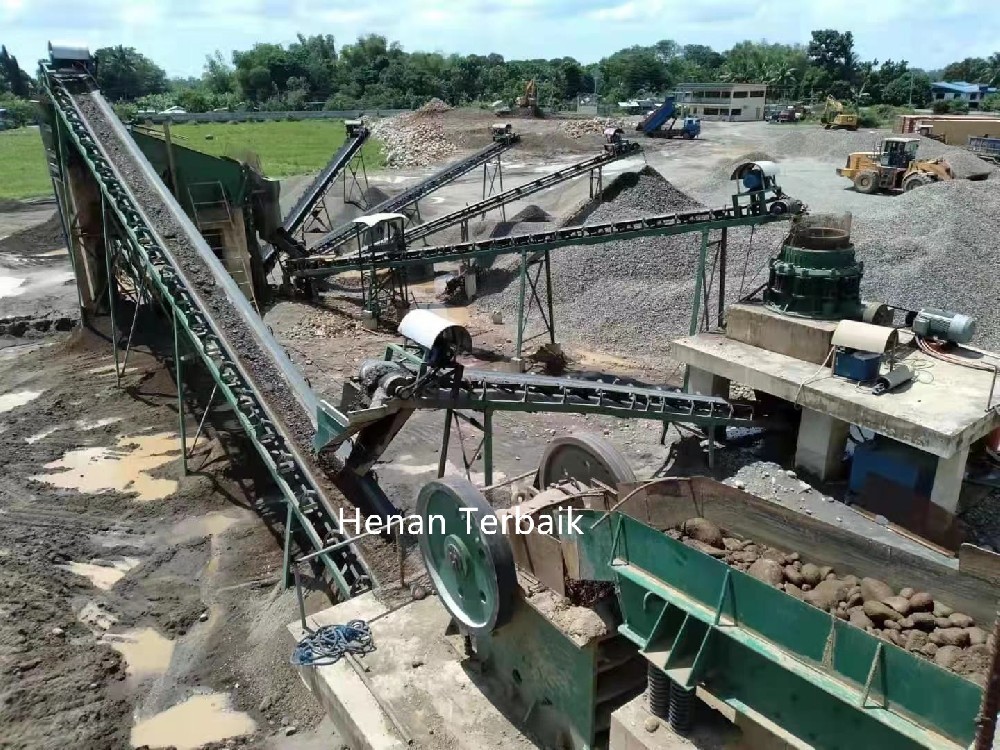 150-200tph Aluminum stone crushing plant