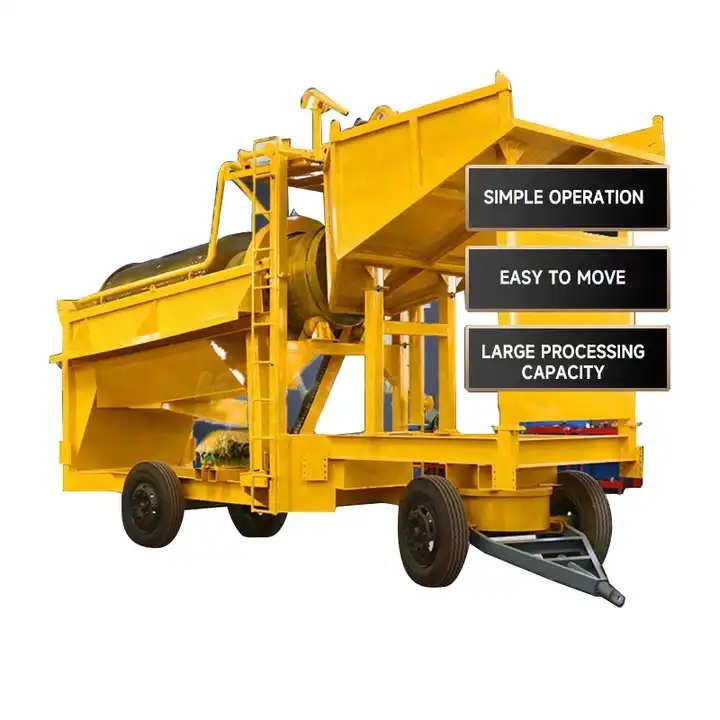 Mobile Gold Processing Washing Plant Equipment