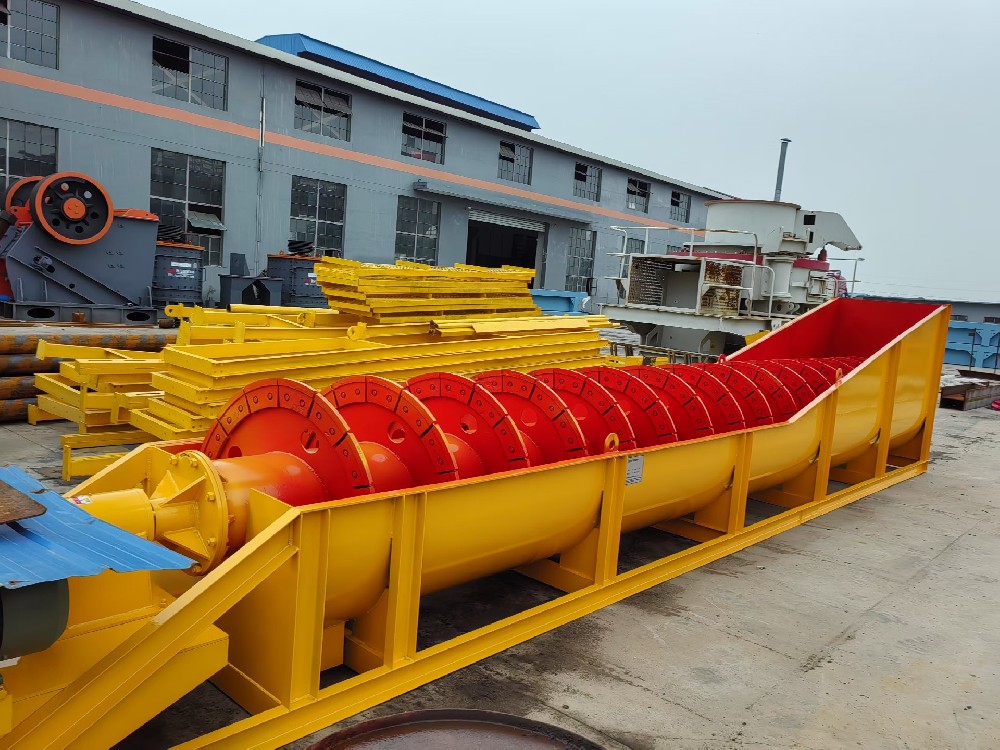 Good efficiency limestone washing machines spiral Washer delivery to Trinidad and Tobago