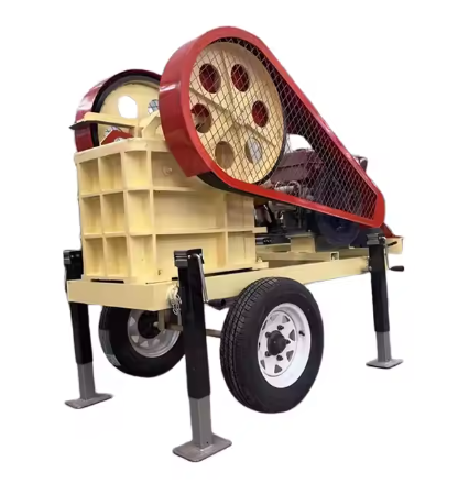 mini small diesel pebble stone jaw crusher sales for Africa