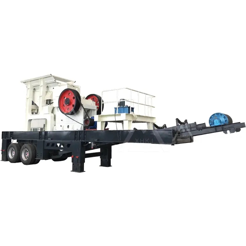 Modern Stone Crusher Machine Manufacturer Mobile Jaw Crusher Plant