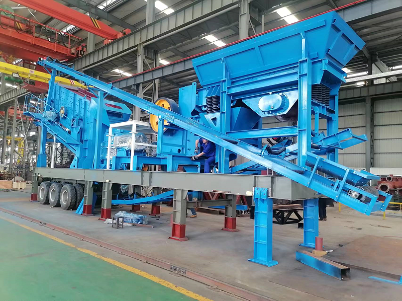 Modern Stone Crusher Machine Manufacturer Mobile Jaw Crusher Plant(图1)