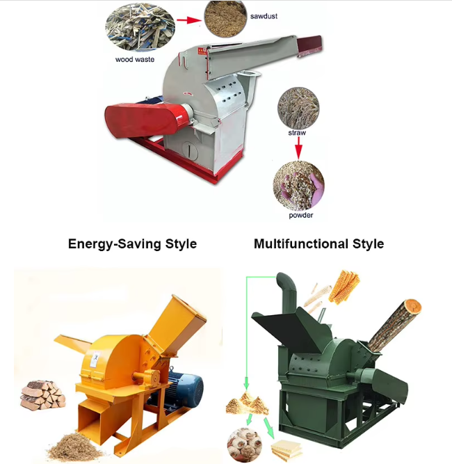 Sawdust machine wood powder shredder(图1)