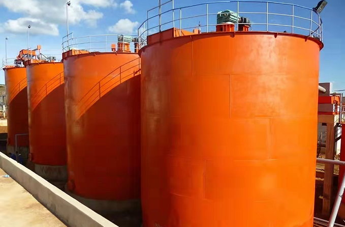 Mixing Leaching Tank/ Gold Mining Agitation Leaching Tank(图1)
