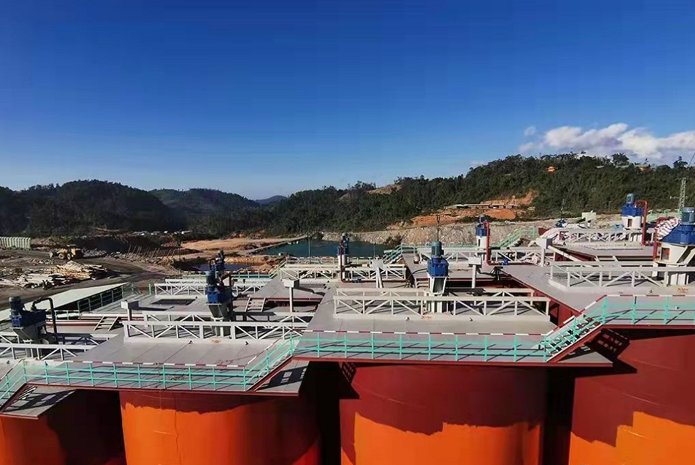 Mixing Leaching Tank/ Gold Mining Agitation Leaching Tank(图1)