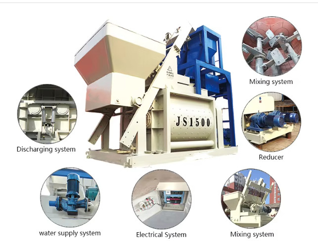 JS1500 Concrete Mixer(图1)