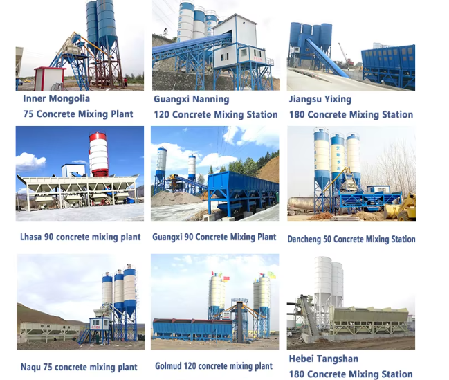 HZS120 Concrete Batching Plant(图1)