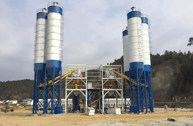 HZS120 Concrete Batching Plant(图1)